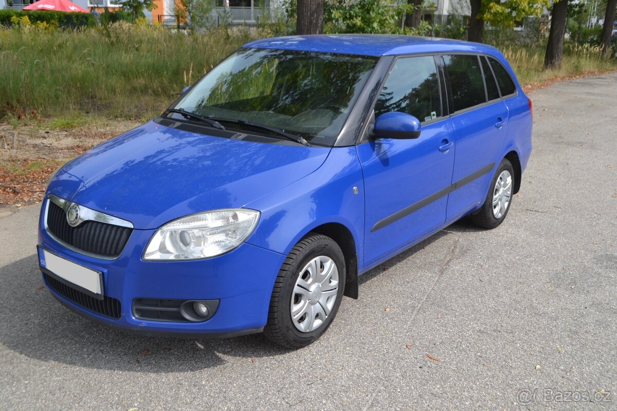 Š.Fabia II combi 1.6 16V Sportline, r.09, Klima,nové rozvody