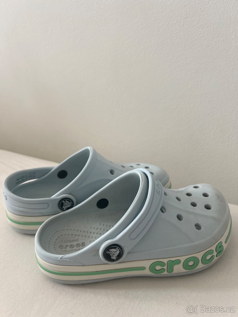 Sandálky Crocs, světle modrá, vel. C12