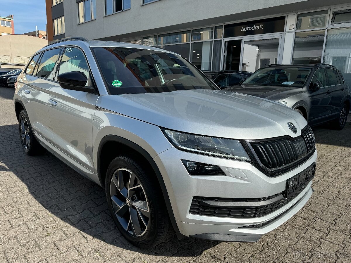 Škoda Kodiaq 2.0 TDI 140kW 4x4 DSG Sportline Navi Full LED