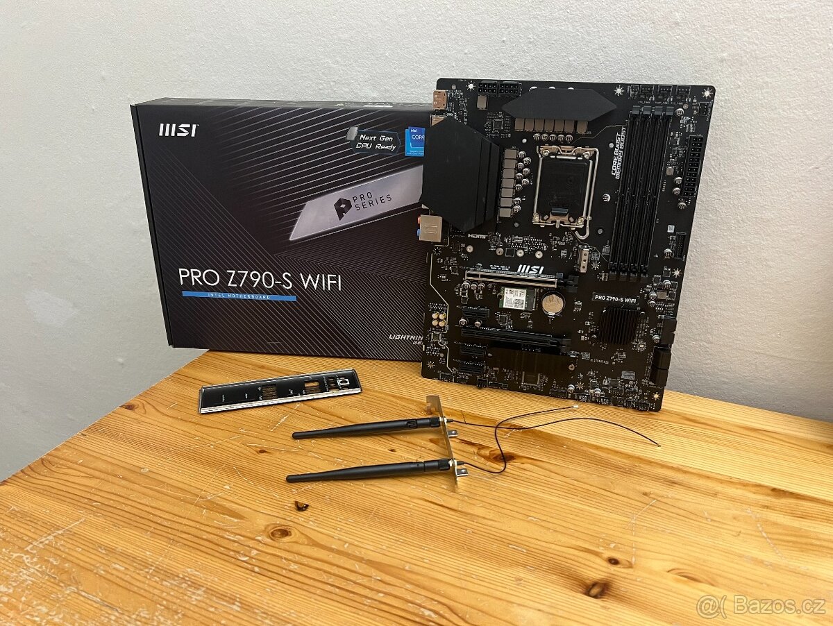 MSI PRO Z790-S WIFI Socket 1700,Funkční,Záruka