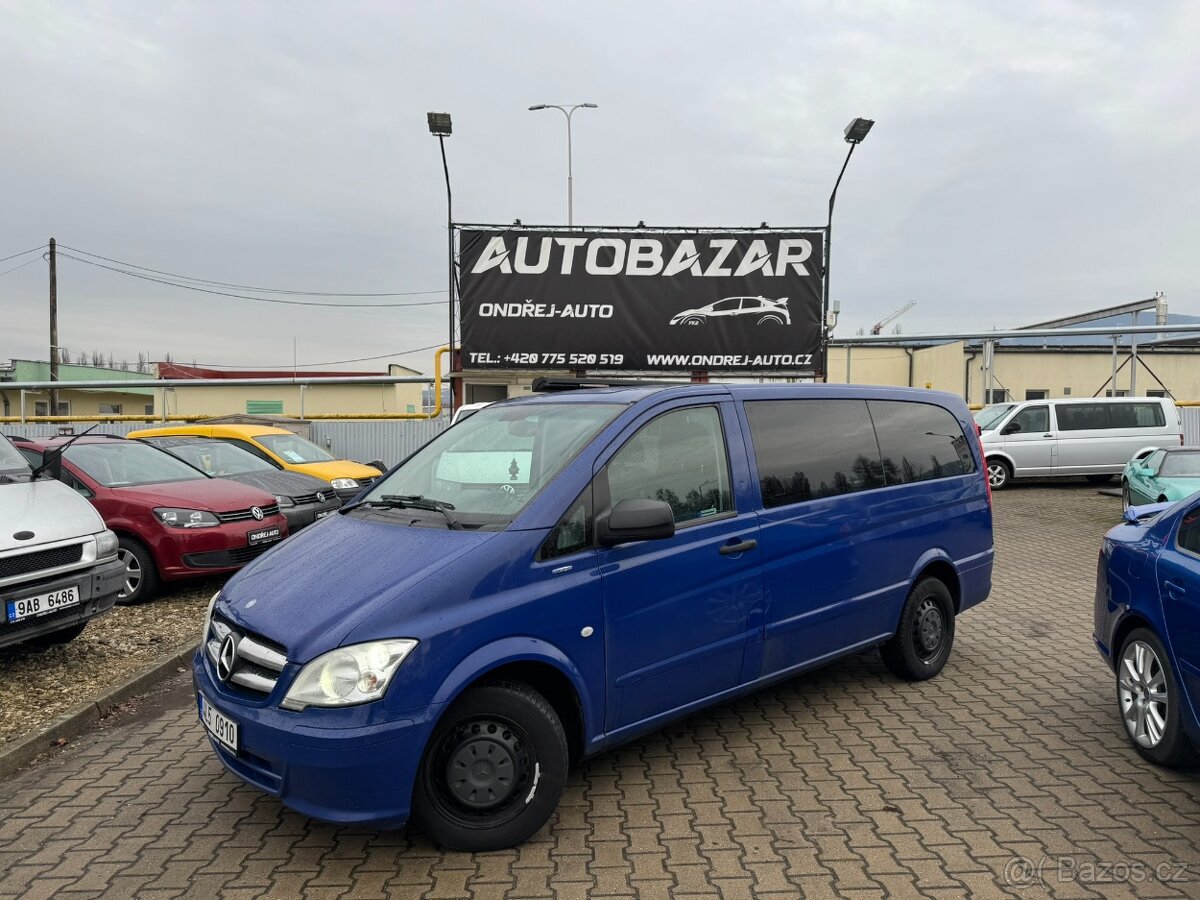 Mercedes-Benz Vito 9 MÍST 2,2 CDI 120 KW SERVIS