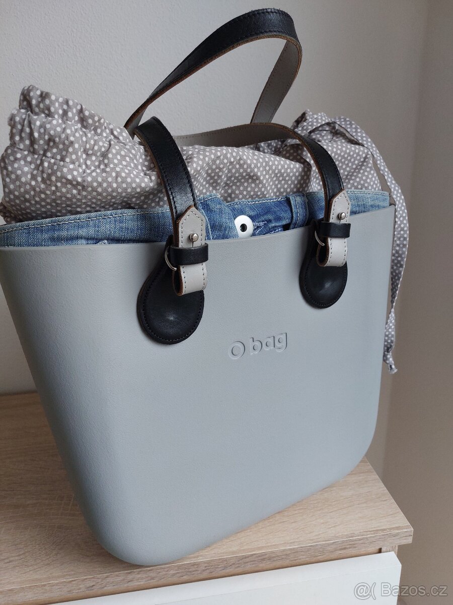 Obag mini lily grey denim