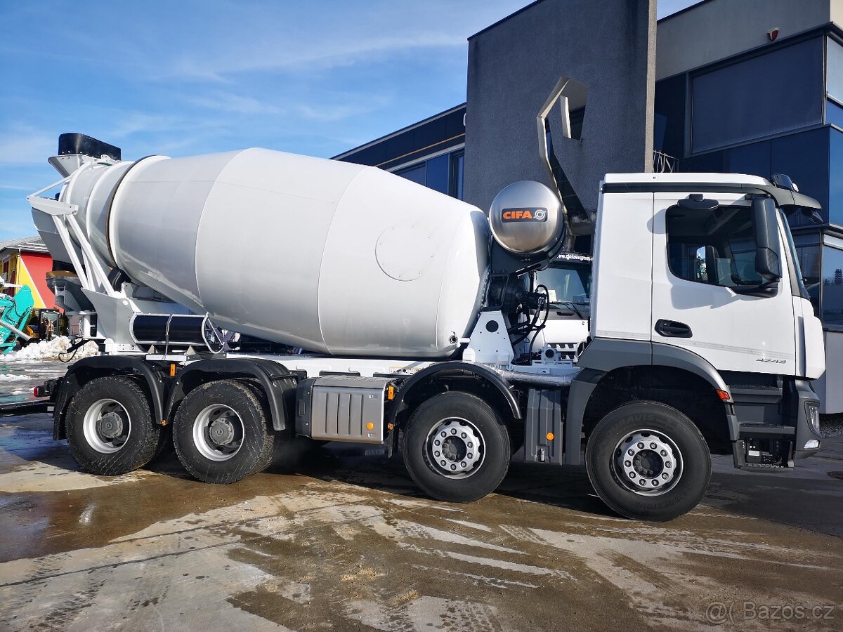 Autodomíchávač 9m3, Mercedes-Benz Arocs 4243