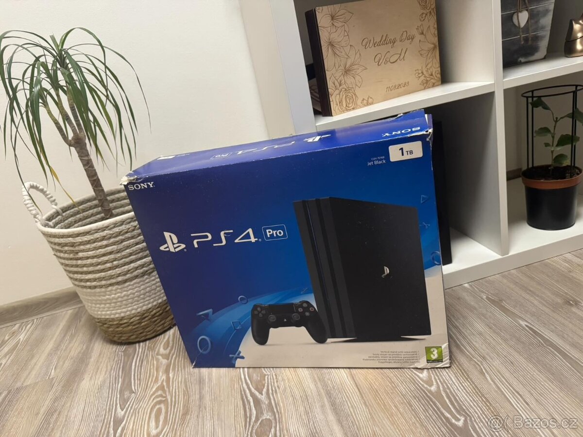 Play Station 4 PRO 1TB HDR + RDR2/MAFIA/WOLFENSTEIN 2