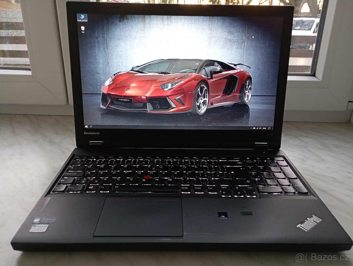 Lenovo Thinkpad W540-Herní core i7(8xvlákno)-16g-Ssd-Full HD