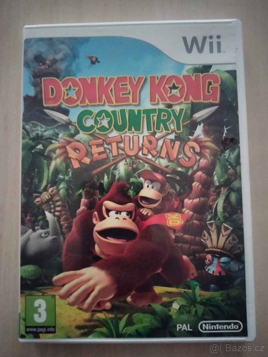 Wii Donkey Kong Country Returns