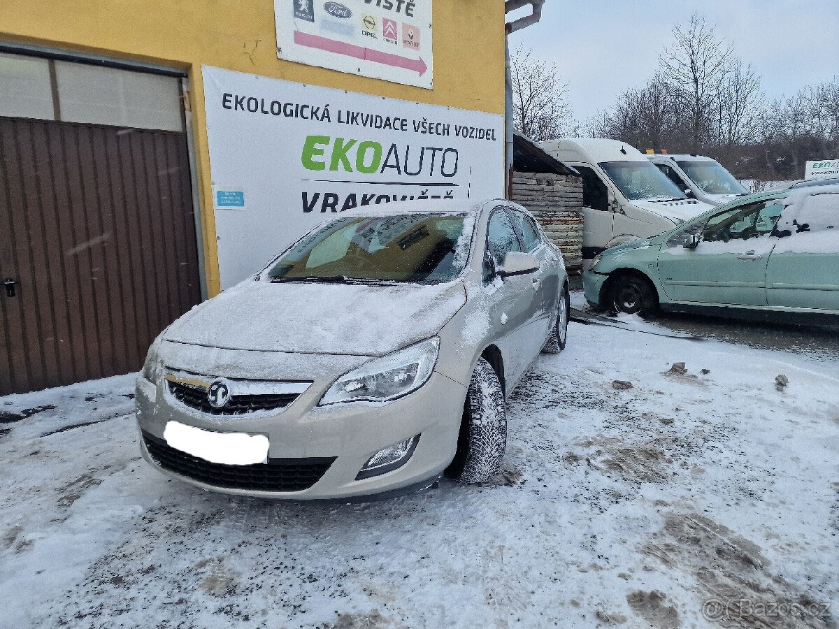 Opel Astra J 1.6i16v r.v.2011