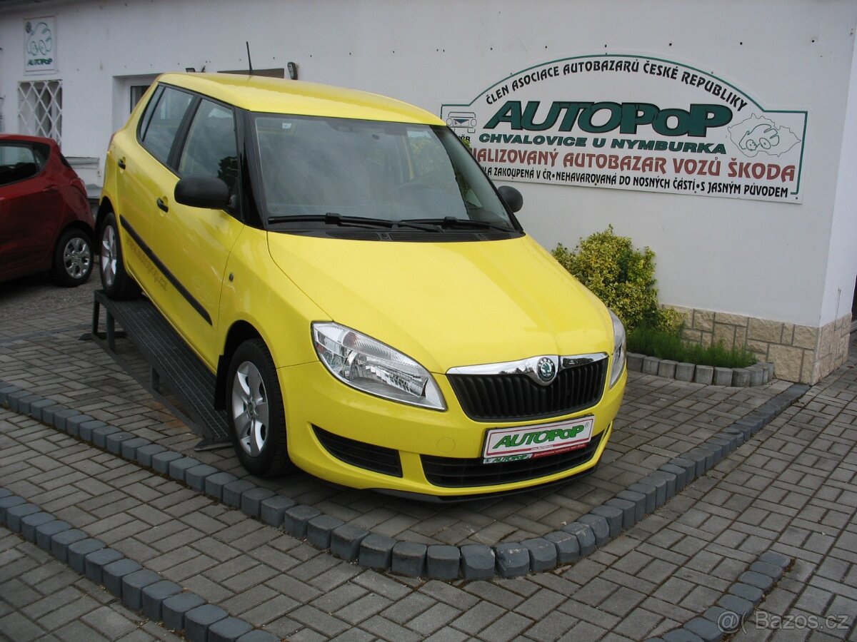 Fabia II 1,2-44 kW, 124.000,-Kč