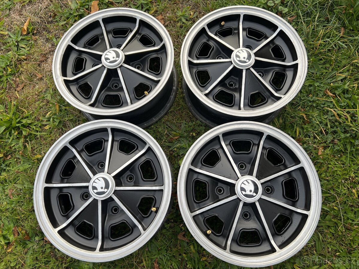 Alu Kola Škoda 100 110 110R 105 120 130 4x130 Exacton