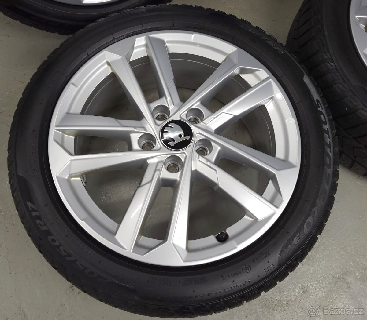 Originál 17" Audi A3 VW Škoda 5x112 zimní pneu 4mm