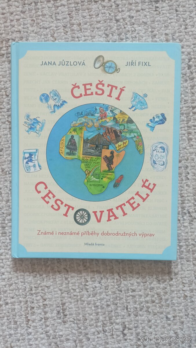 Kniha Čeští cestovatelé