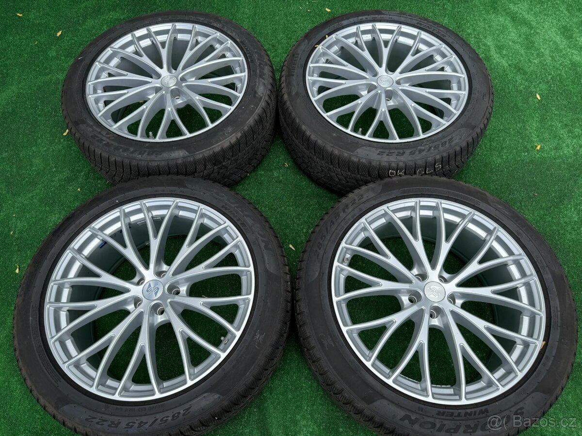 Alu kola Mercedes GLS 5x112 R22 Eta Beta zimní