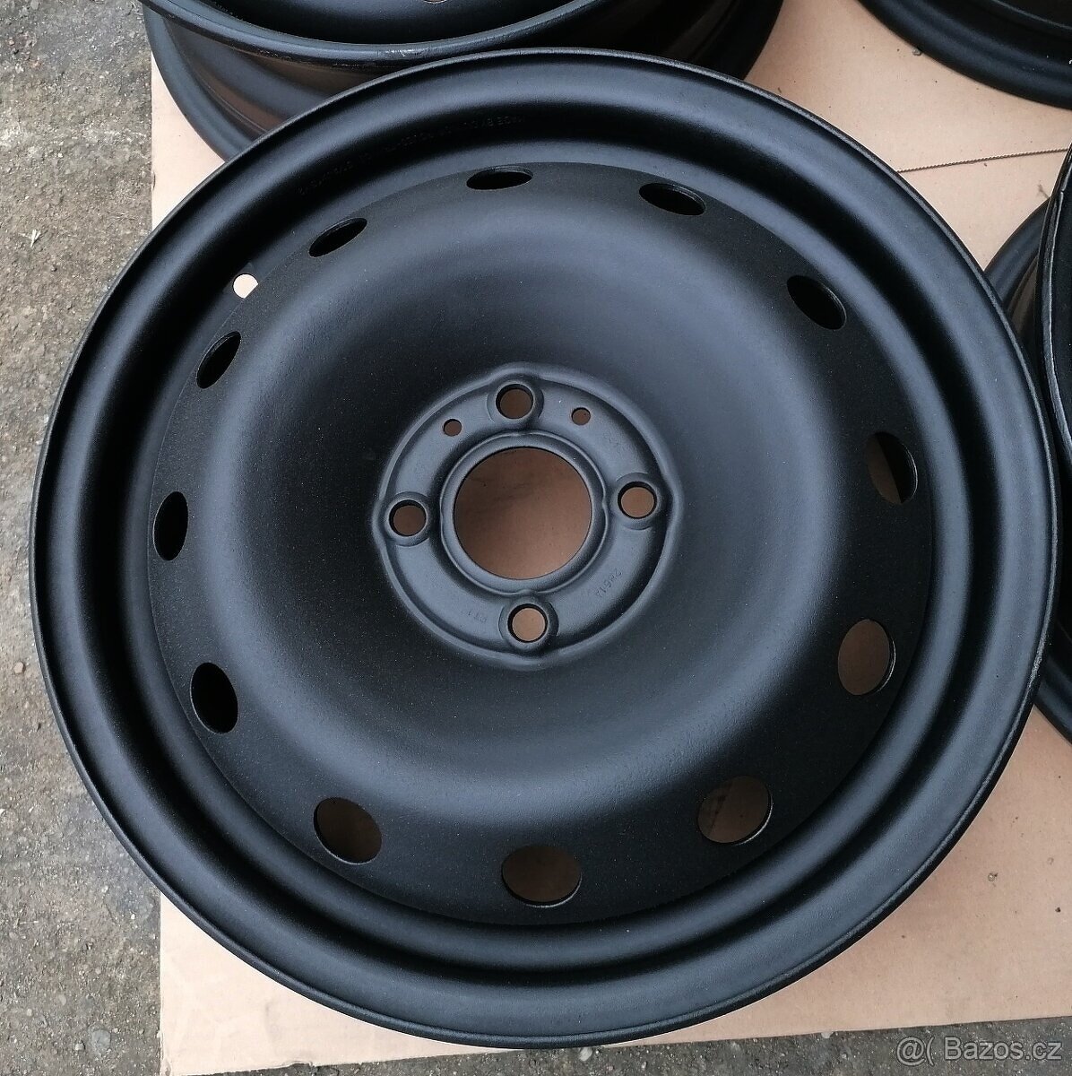 Plechové disky 15" 4X100 ETET45 Nissan Renault