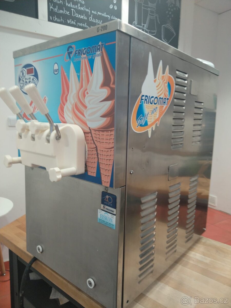 Stolní Zmrzlinový stroj