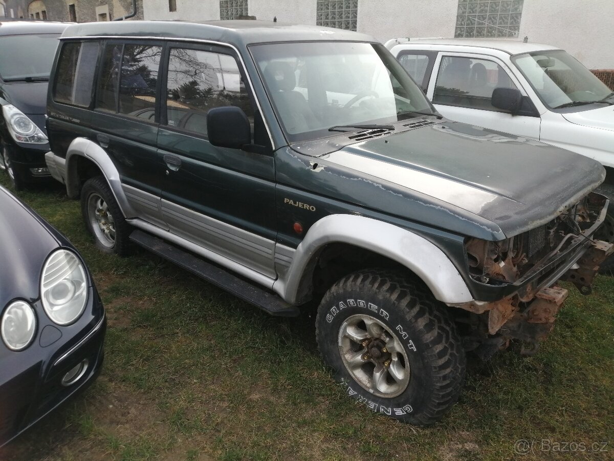 Mitsubishi pajero 2,5td 73kw