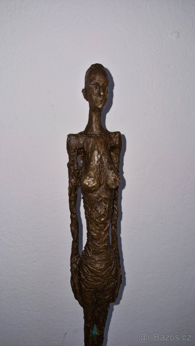 Giacometti - Benátčanka - bronz