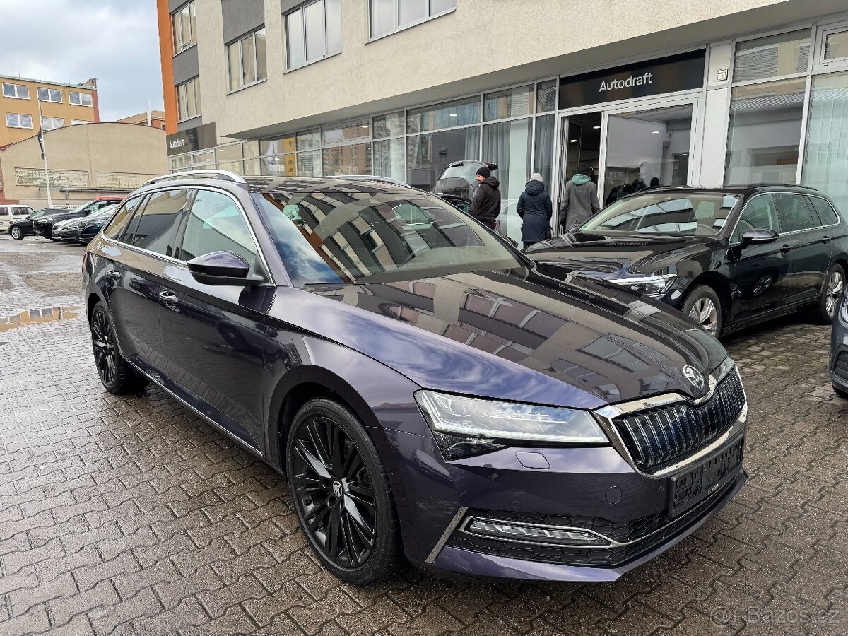 Škoda Superb 3 iV 1.4 eTSI 160kW L&K Tažné Panorama Kamera