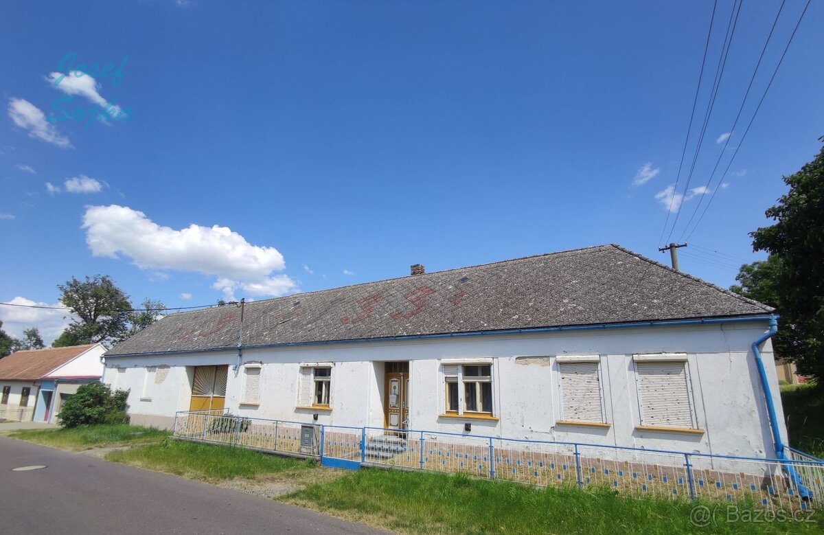 Zemědělská usedlost v obci Stupěšice, 940m2