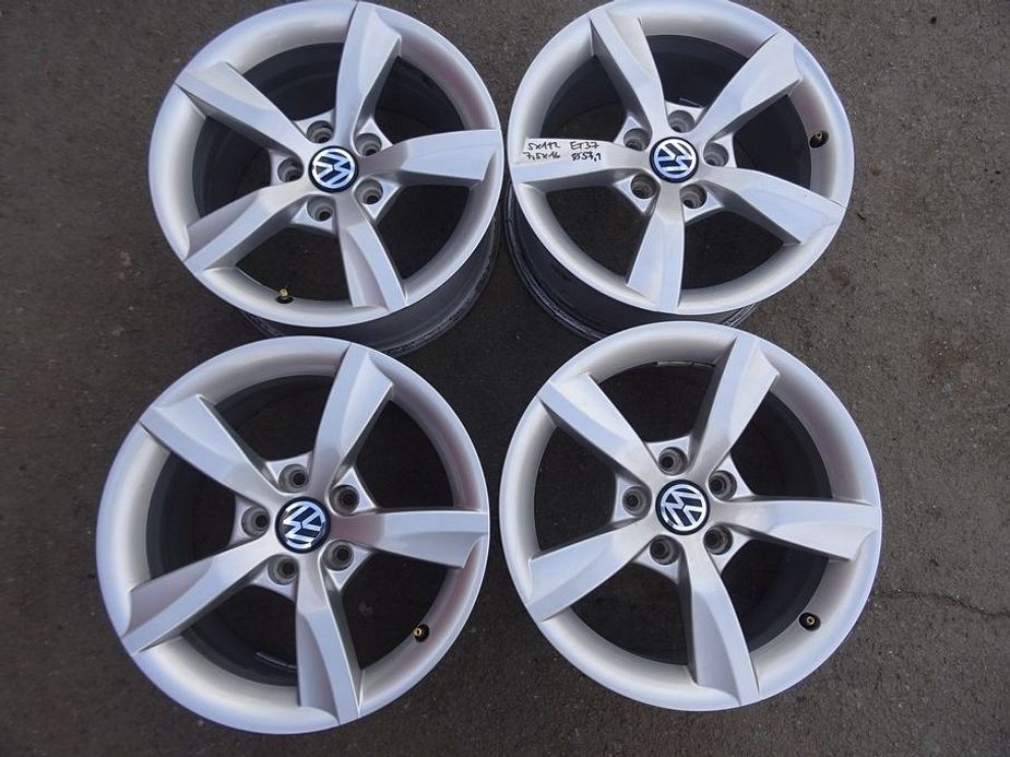 Alu disky origo VW, Škoda, 16", 5x112, ET 37, šíře 7,5J