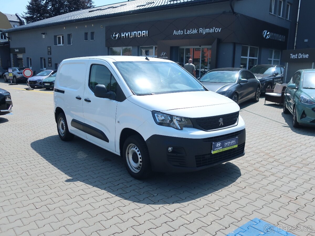 AKCE Peugeot Partner 1.6 L1BlueHDi 100kW 1MAJ ČR KLIMA DPH