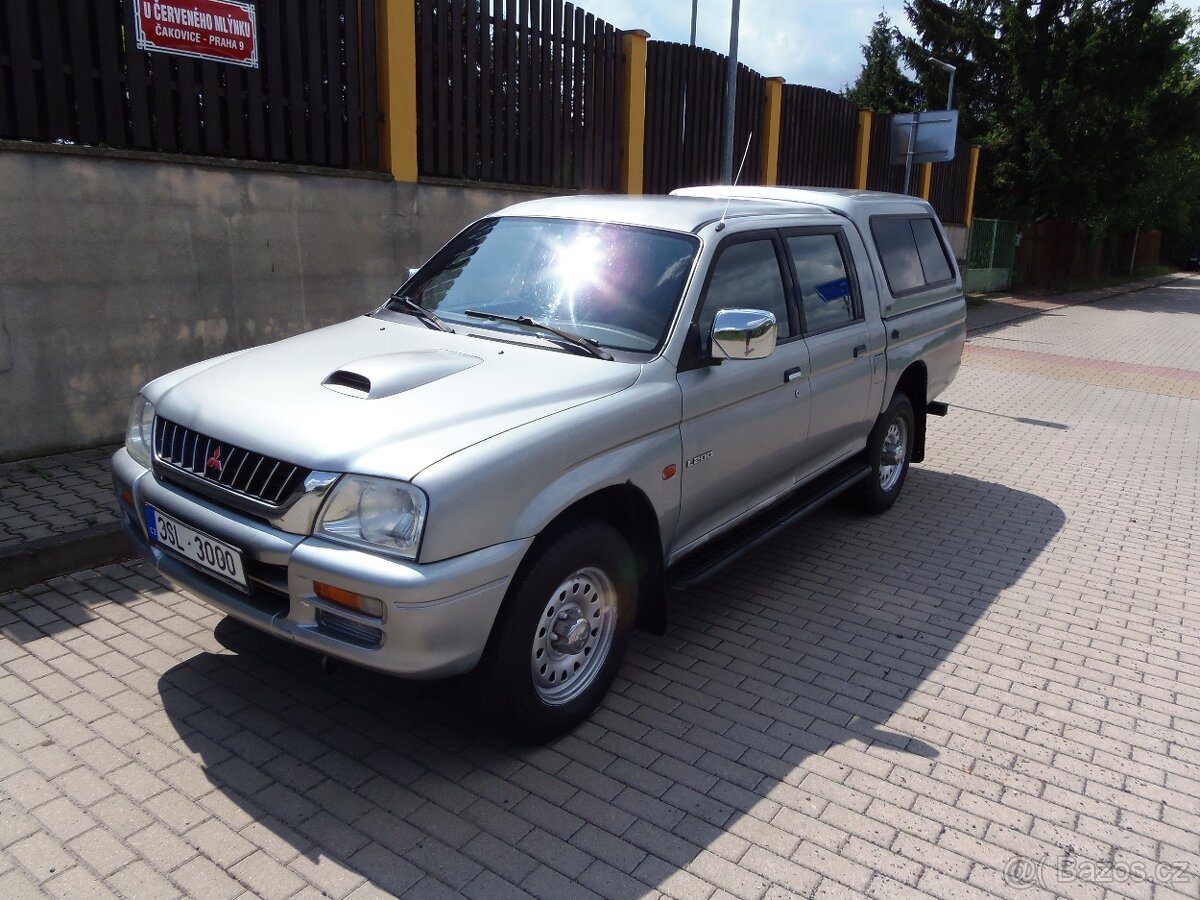 Mitsubishi L200 2.5 TD 4x4 kryt korby tažné