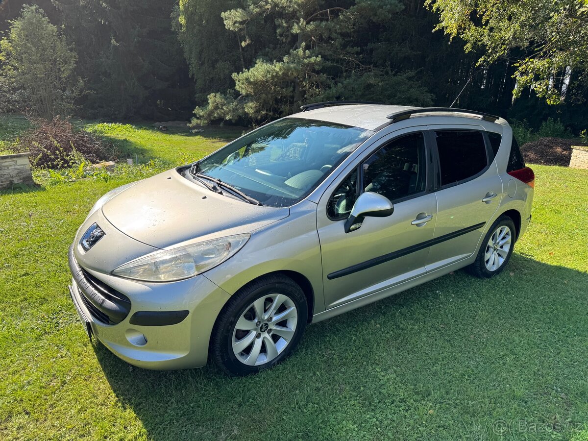 Peugeot 207SW 1.6HDi 66kw – 2007 – vozidlo po velkém servisu