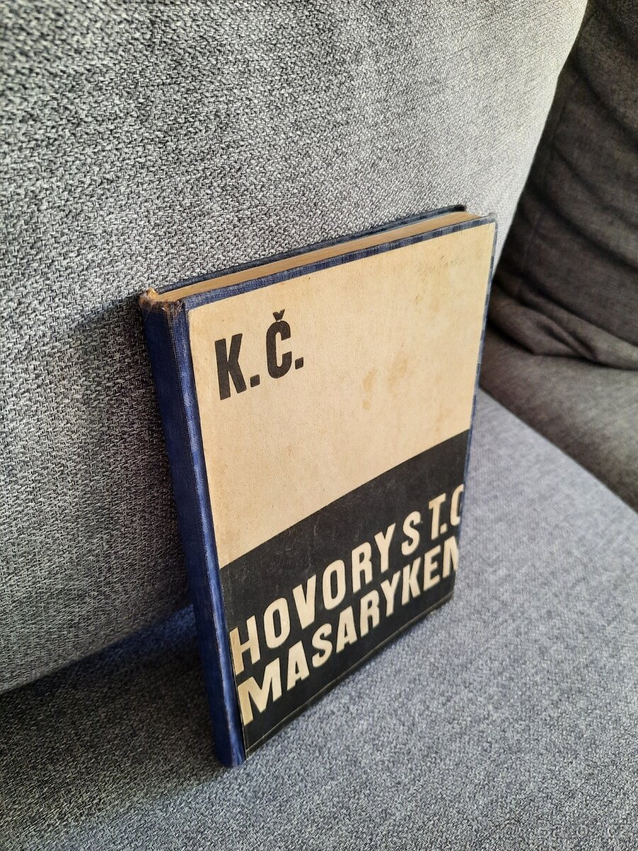 Karel Čapek - Hovory s T. G. M. (1937)