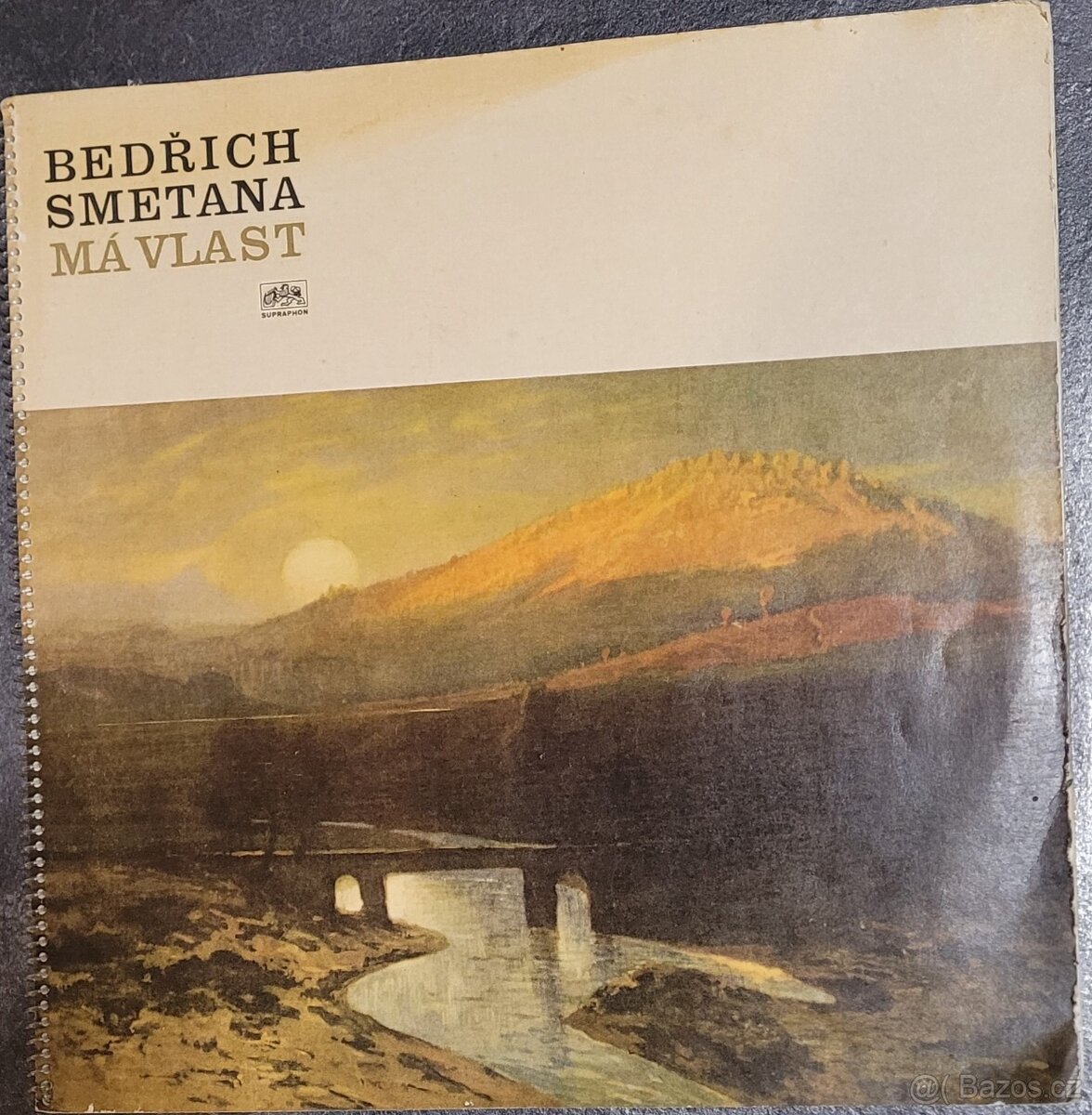 LP BEDŘICH SMETANA - MÁ VLAST, rok 1969