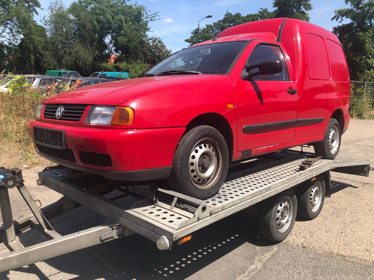 Vw caddy 1.9 D  6 kvalt