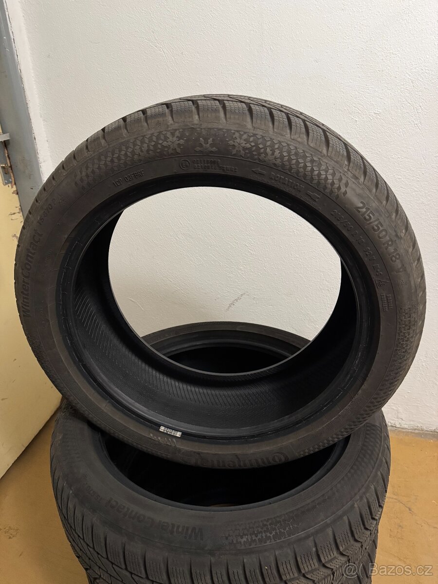 Zimní pneu 215/50 R18 92 V Continental WinterContact TS 870