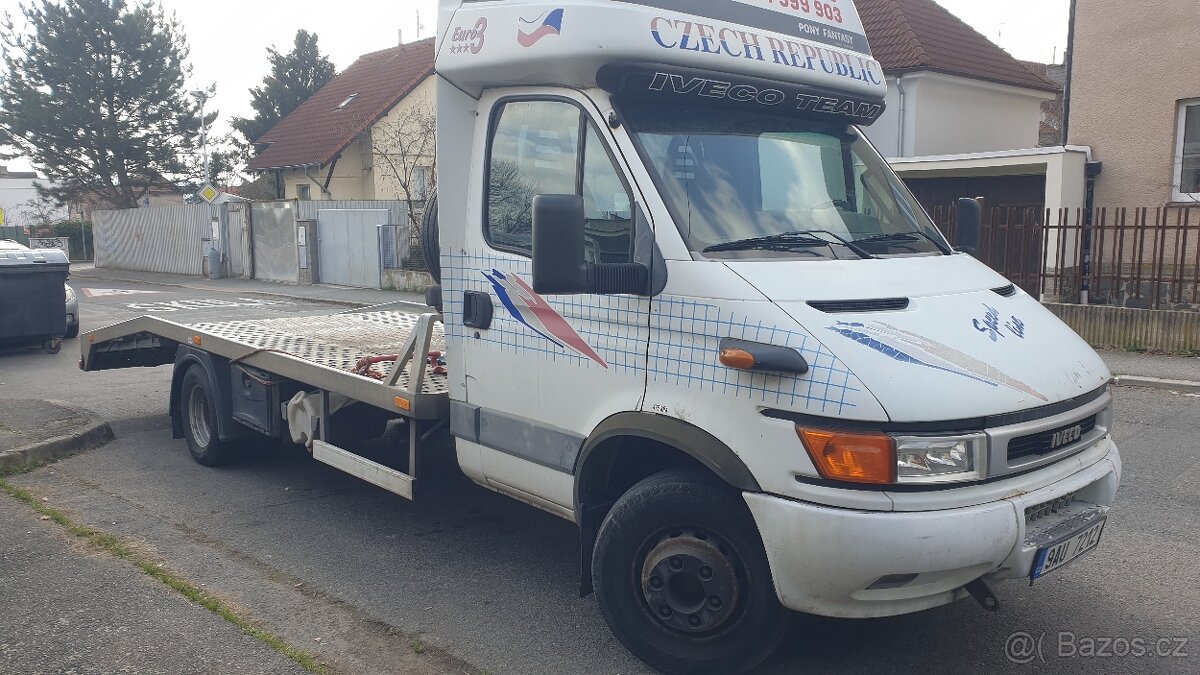 Prodám Iveco Daily odtahovka 65 C15P, C kategorie.  Odtahová