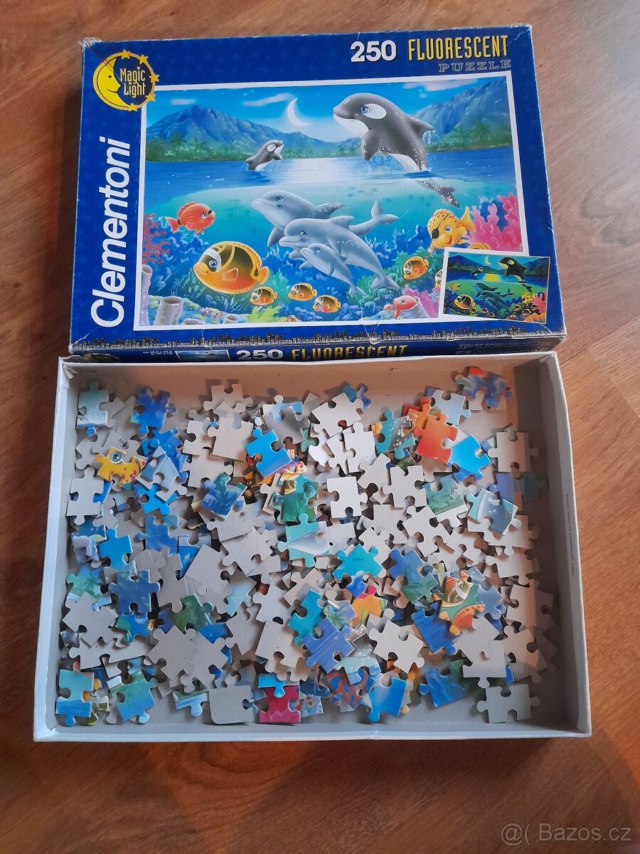 Puzzle s delfíny