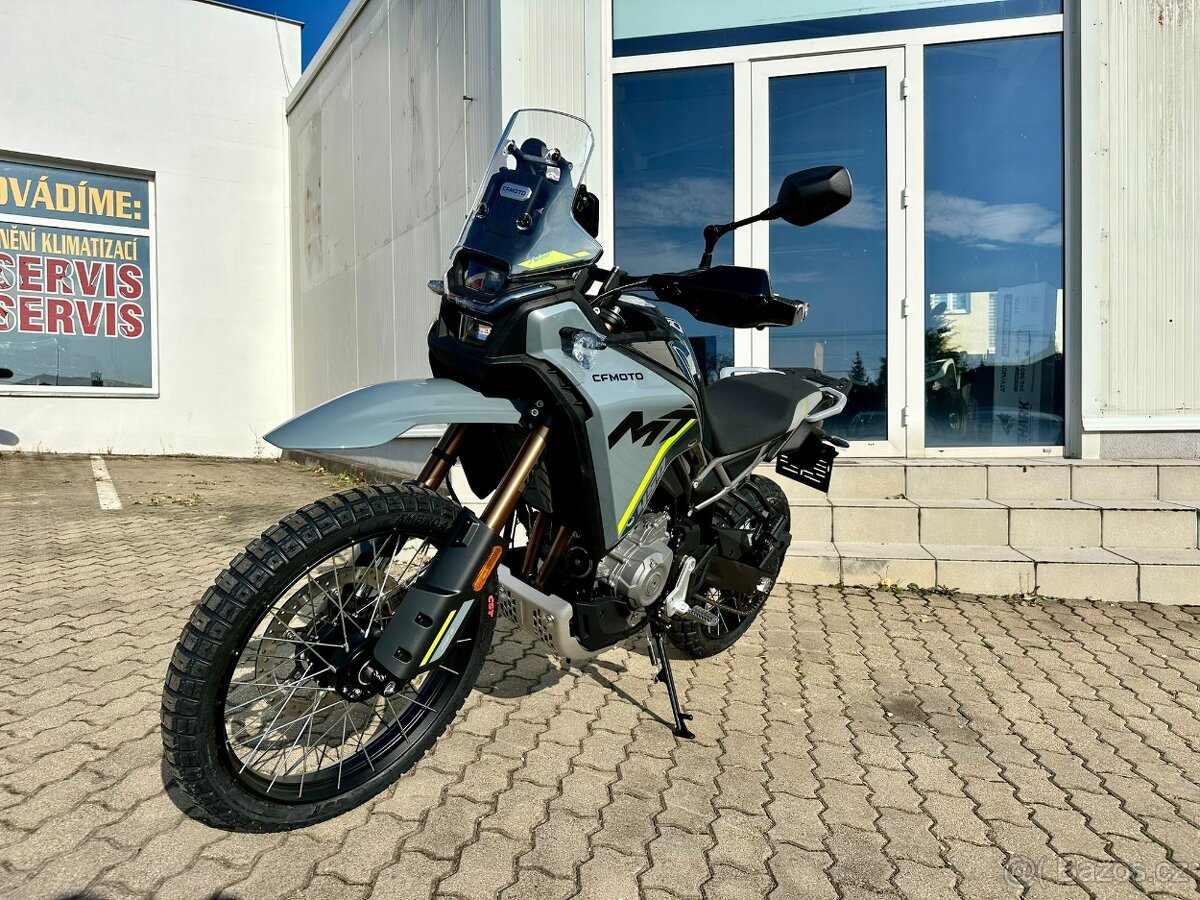 CFMOTO 450MT-RX šedá -VYZKOUŠENÍ ZDARMA ZNOJMO