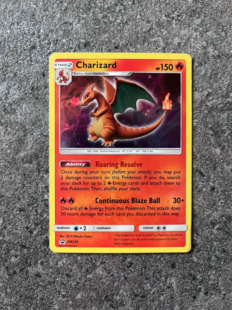 Karta charizard