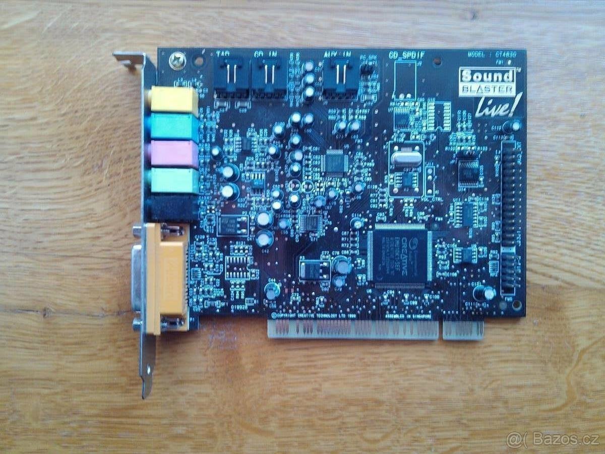 Prodám Soundblaster Live CT4830