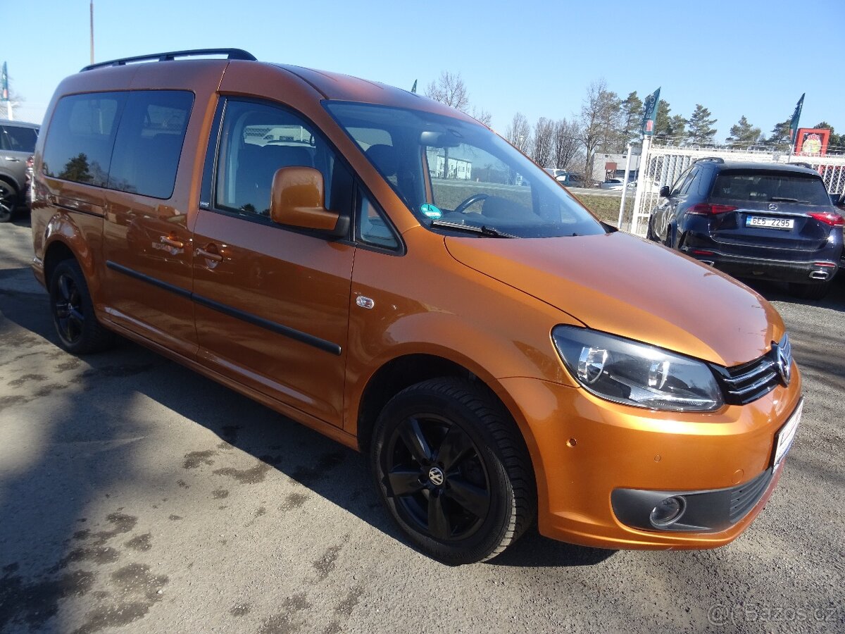 Volkswagen Caddy 2,0 TDi 103kW MAXI 7.míst,1.maijel