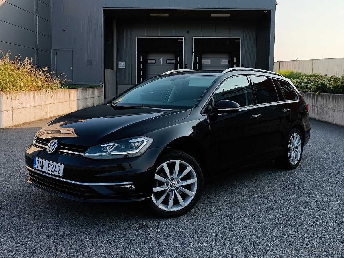 2018 VW GOLF 7 combi 90 tis km CZ nová STK