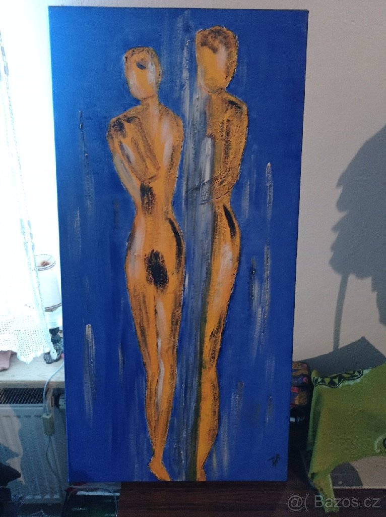 Obraz na plátně...100×50cm Holandská malířka