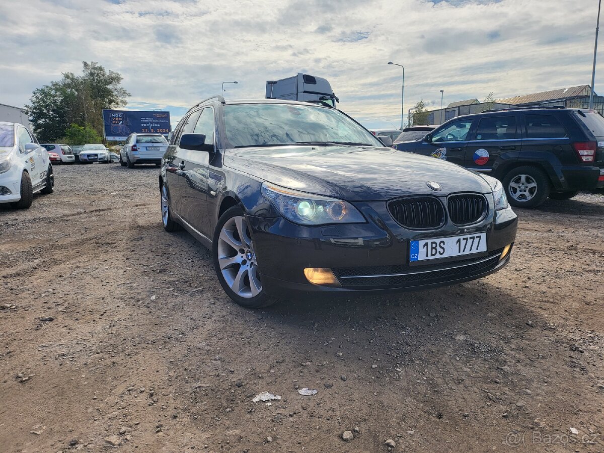 BMW e61,525D,145kw,rok 2007,výborný stav.