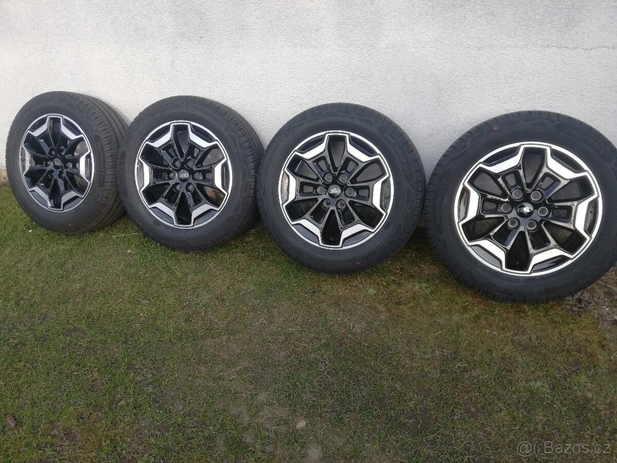 NOVÉ alu Ford Custom V 215/60/17C letní Continental,2024