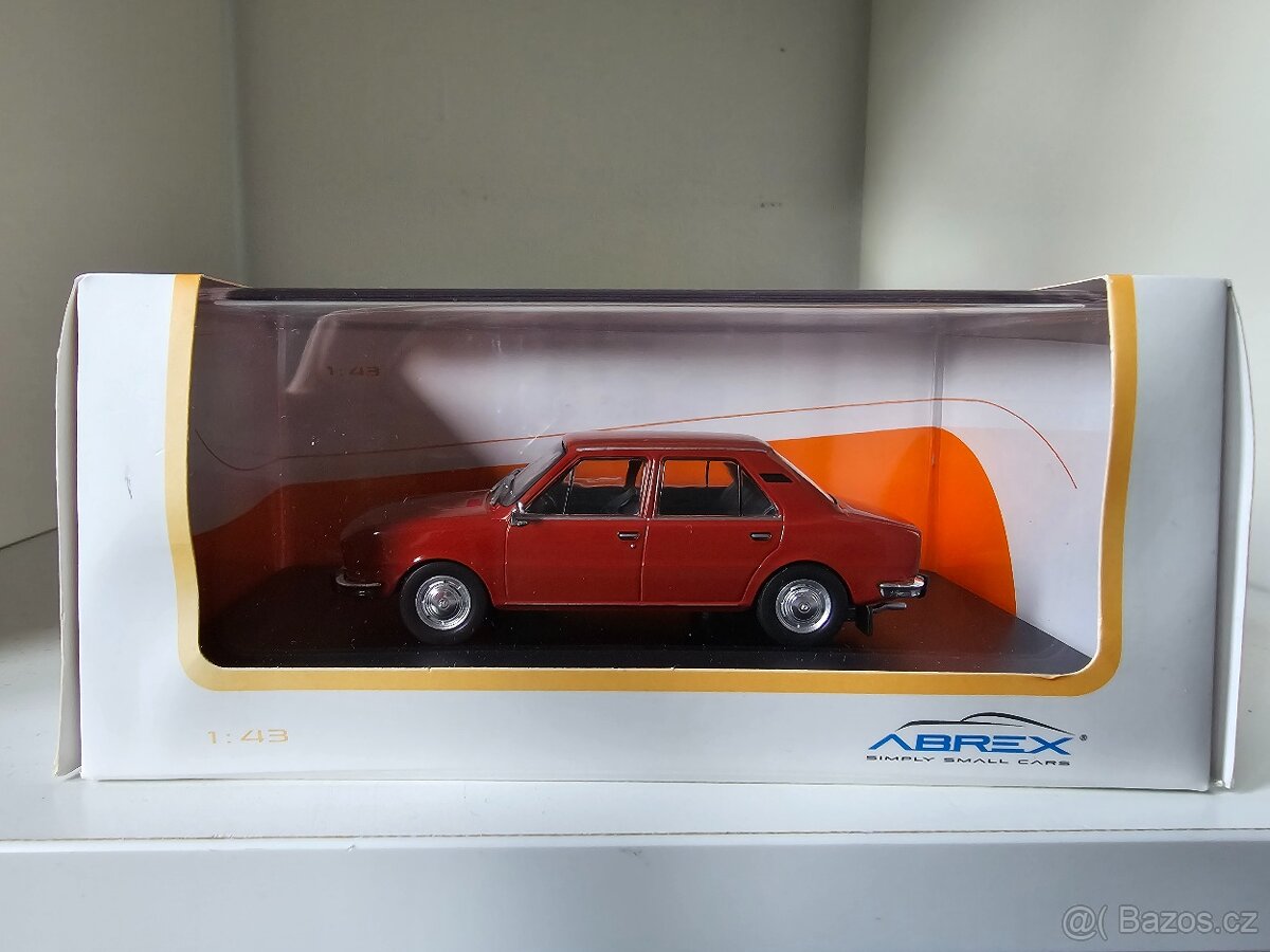 Abrex 1:43  Škoda 105l – Červená paprika