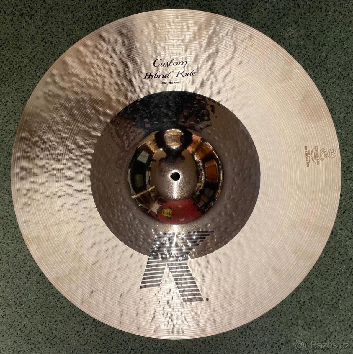 ZILDJIAN 20" K Custom hybrid ride