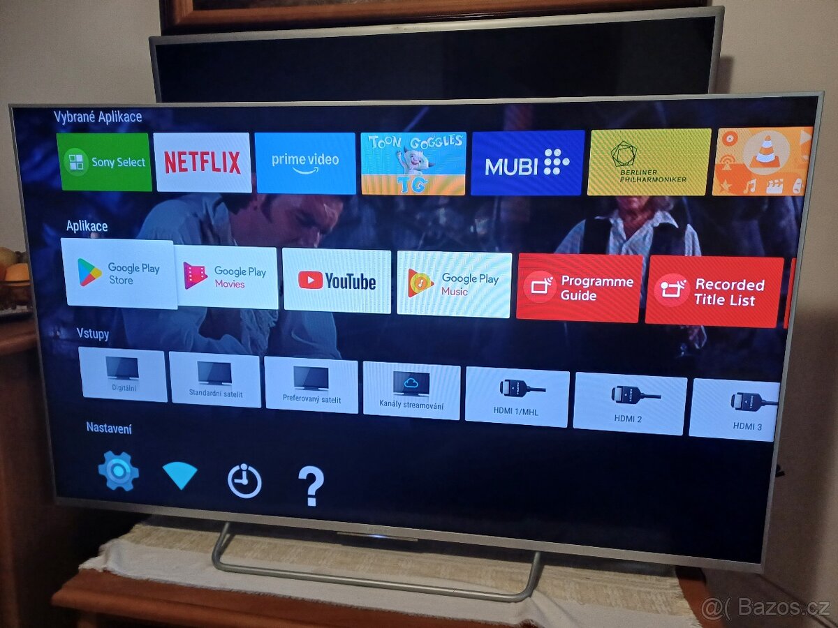 Android Smart TV Sony KDL-55W756C-úhlopříčka 140cm