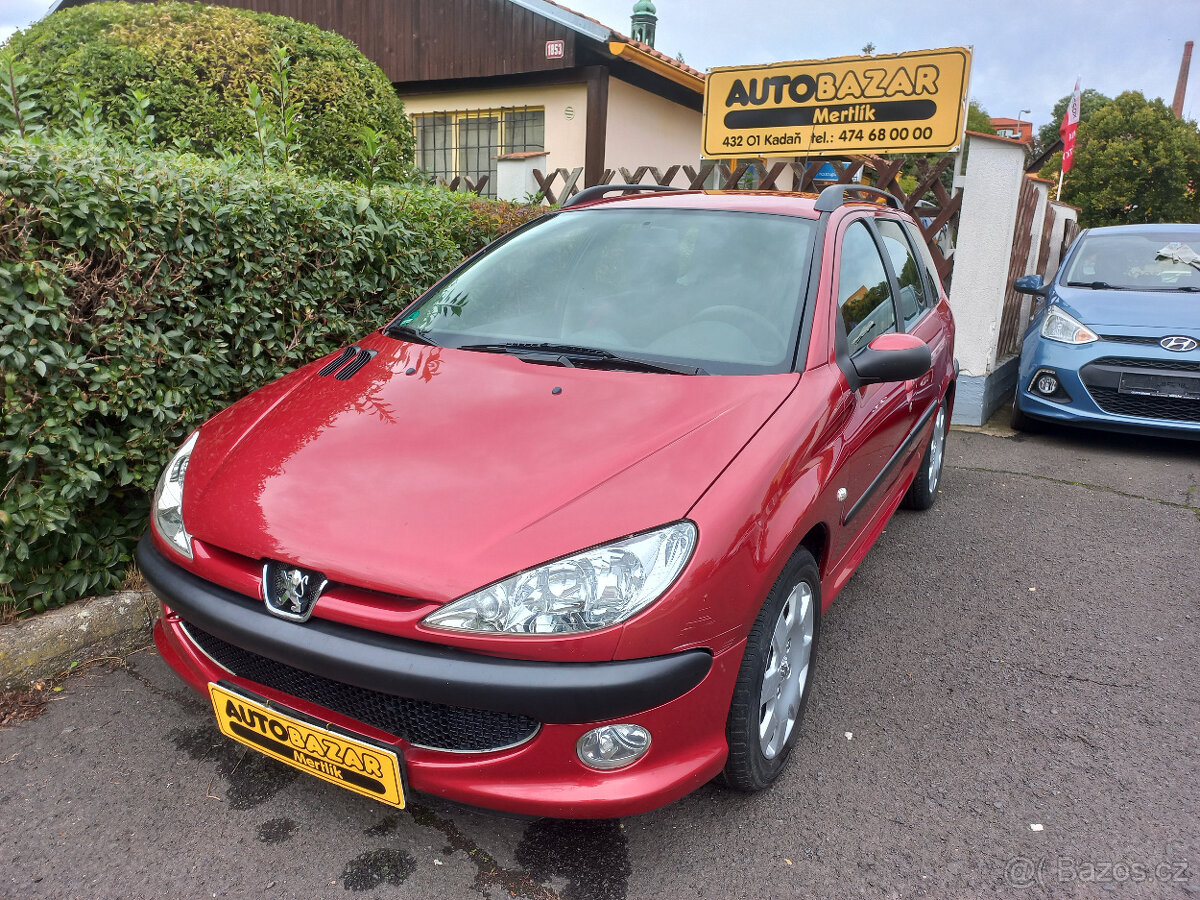 Peugeot 206 SW 1.6 Hdi 80kW Jen 99.000 Km