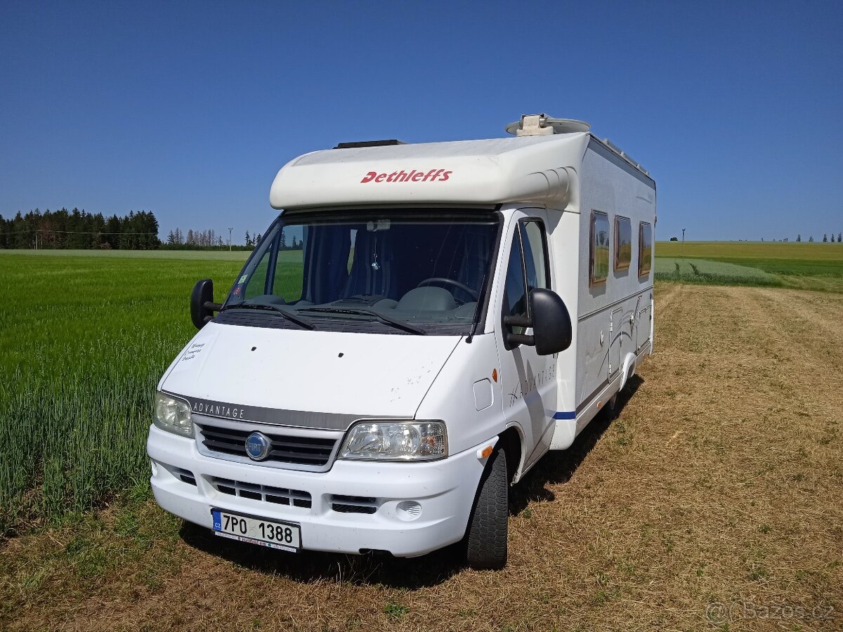 Obytný vůz Fiat Ducato-dethleffs