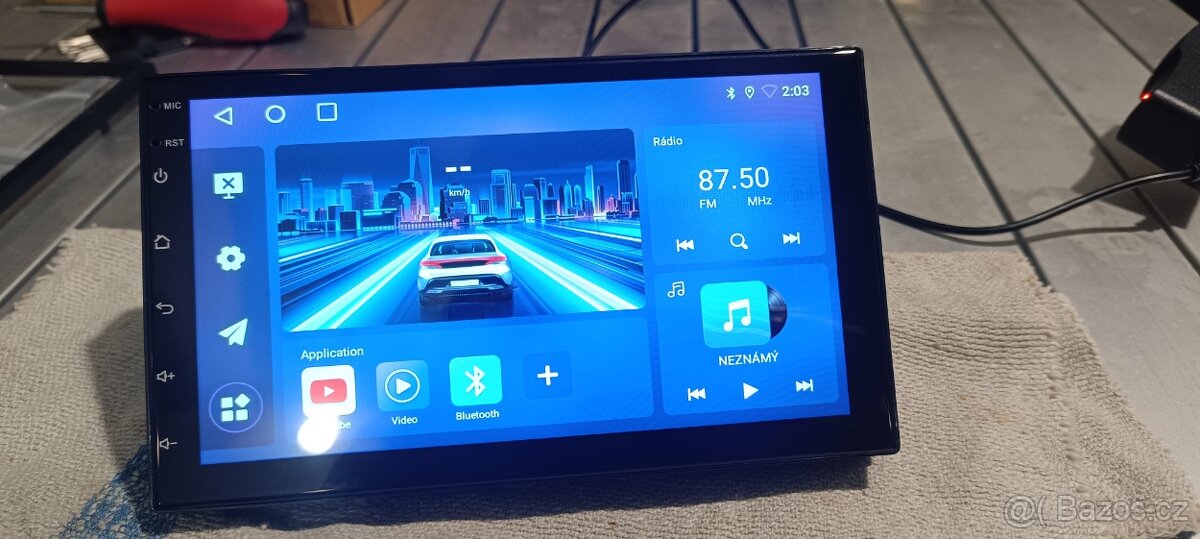 2Din autoradio android 4/64 GB,android auto,apple car play