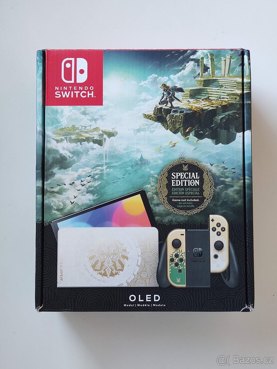 Nintendo Switch OLED Zelda TOP STAV +10 her