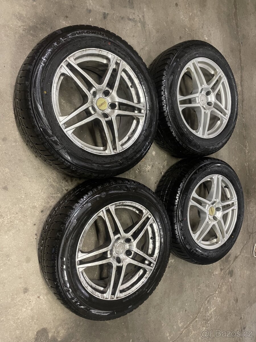 Alu Dezent 5x112 8j 18” falken 235/60 zimní 4x5mm