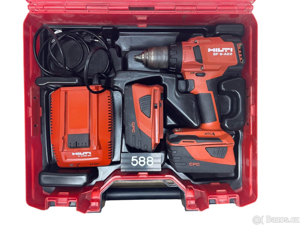 Akumulátorový šroubovák Hilti SF 6-A22