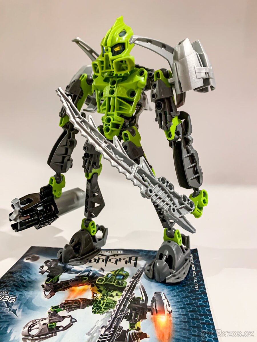 Lego Bionicle - Toa Phantoka - Lewa - s krabicou a návodom